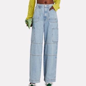 Frame Wide Leg Cargo Jeans